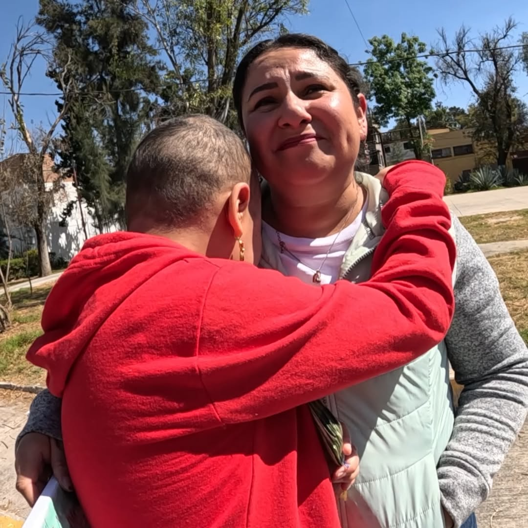 Arlett and her mother
