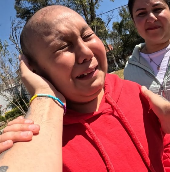 Arlett, 12, emotional during her cancer battle